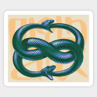 Snakes Sticker